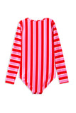 Milky - Candy Stripe Long Sleeve Swimsuit