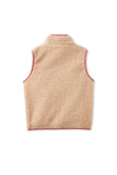 Milky - Ranger Sherpa Vest - Mulberry
