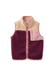 Milky - Ranger Sherpa Vest - Mulberry