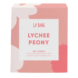 La'Bang Body - Wooden wick Candle - Lychee Peony