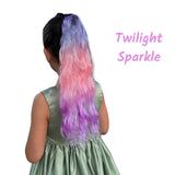 Poppet Locks - 16" Little Mermaid Waves - Twilight Sparkle