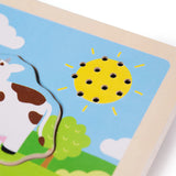 Artiwood - Bigjigs - Sound Puzzles - Farm