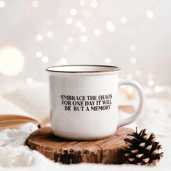 Bencer & Hazelnut - Embrace the Chaos Speckle Mug