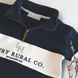 Love Henry - Boys Rural Co Sweater - Navy/White