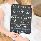 Inspired Wholesale - First Day of School Blackboard - Simple