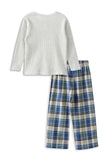 Milky - Chester Check PJ's - Navy