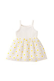 Confetti Kidz - Ribbed Tulle Dress - Summer Daisies