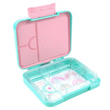 Mum Made Yum - Bento Lunchbox (Large) - Teal Rainbow