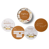 Snuggle Hunny - Vintage Cars & Bronze Reversible Milestone Cards