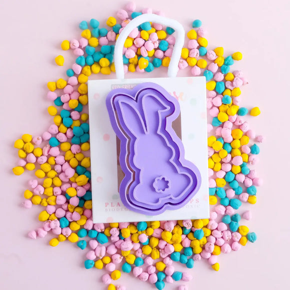 Play Sense - Eco Playdough Stamp | Easter Bunny Tail - Beige