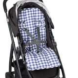Outlook Baby - Pram Liner - Bluestone Gingham