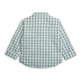 Tiny Twig - Cambric Shirt - Basil Gingham
