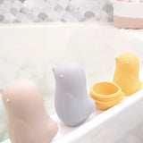 Playground - 3pk Silicone Squeezy Bath Birds