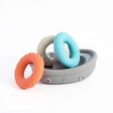 Playground - Silicone Stacking Boat with Rings