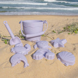 Playground - Silicone 8pc Bucket & Spade Set