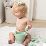 PLayground - 8pc Silicone Bucket Set - Light Sage