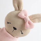 Living Textiles - Knitted Animal Toy - Bella the Bunny