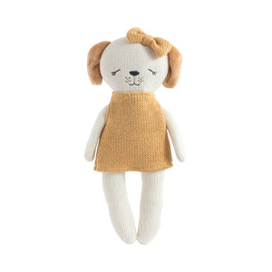 Living Textiles - Knitted Animal Toy - Paula the Puppy