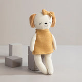 Living Textiles - Knitted Animal Toy - Paula the Puppy