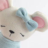 Living Textiles - Knitted Animal Toy - Molly the Mouse