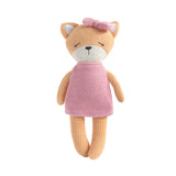 Living Textiles - Knitted Animal Toy- Frankie the Fox