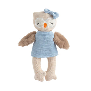 Living Textiles - Knitted Animal Toy - Ollie the Owl