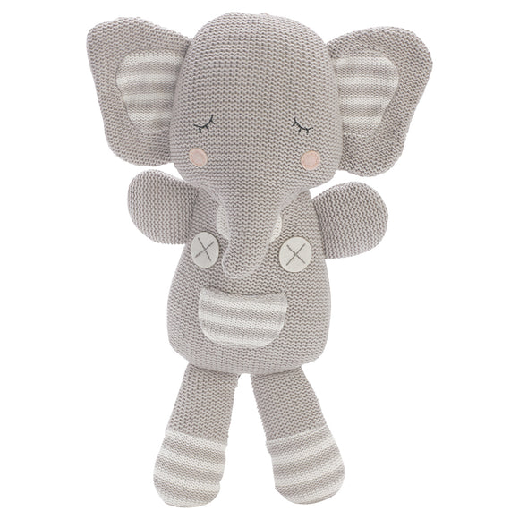 Living Textiles - Eli the Elephant - Knitted Toy