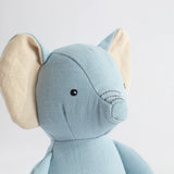 Living Textiles - Linen Animal - Eddie the Elephant