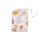 Snuggle Hunny - Fitted Bassinet Sheet - Cowboys