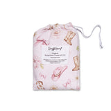 Snuggle Hunny - Fitted Bassinet Sheet - Boots & Bows