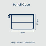 Project Ten - Pencil Case – Navy Horseshoe