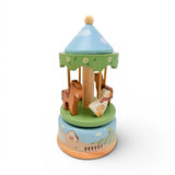 Onya Kids - Wooden Farm Carousel Music Box