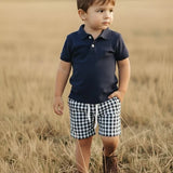 Love Henry - Boys Polo Shirt - Navy