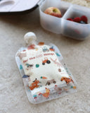 Sinchies - 150ml Reusable Food Pouches - Farmyard Friends (pack of 5)