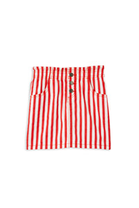 Milky - Red Stripe Skirt