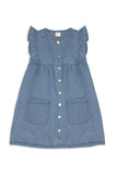 Milky - Denim Frill Dress