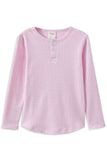Milky - Pink Stripe Henley