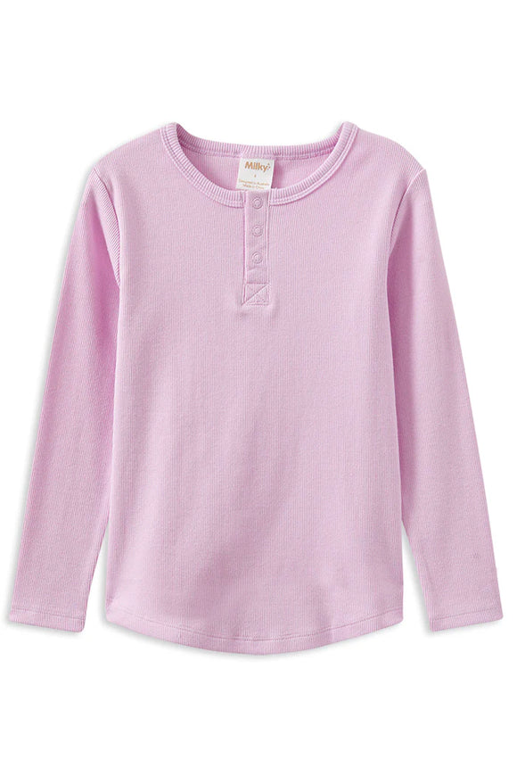 Milky - Blush Henley