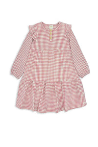Milky - Rose Check Frill Dress
