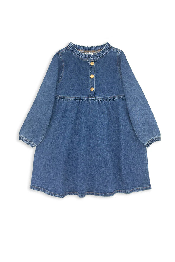 Milky - Mid Wash Denim Dress