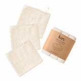 Kiin - Wash Cloths 3 Pack - Ivory