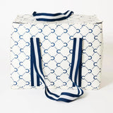 Project Ten - Large Insulated Tote – Navy Horseshoe