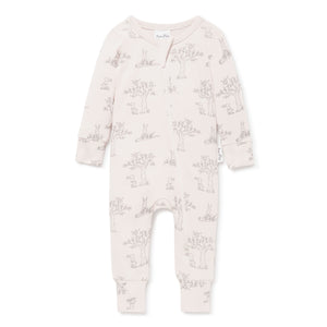 Aster & Oak - Bunny Luxe Rib Zip Romper