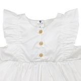 Korango - Frill Blouse White