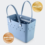 Kove & Co - Maxi Tribe Bag in Dolphin Blue