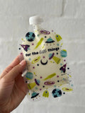 Sinchies - 150ml Reusable Food Pouches - Space Invasion (pack of 5)