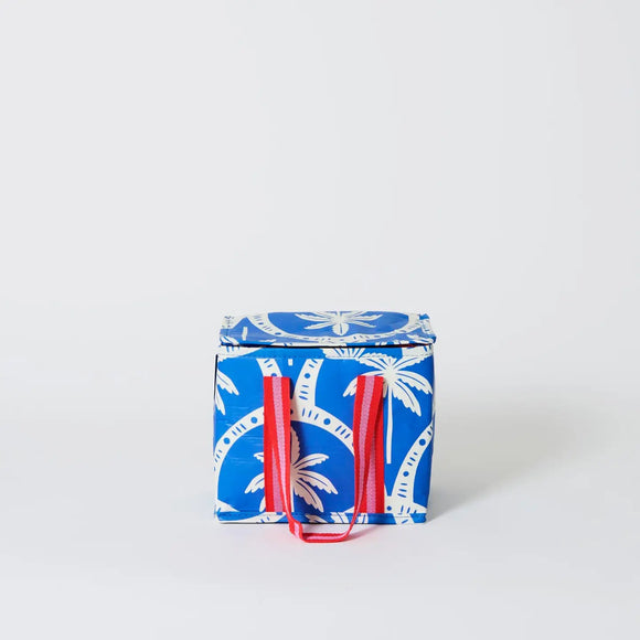 Project Ten - Mini Insulated Tote – Blue Palm