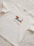 Bencer & Hazelnut - Tee: Silly Sausage Blue