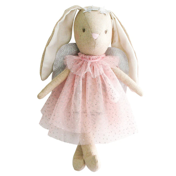 Alimrose - Mini Angel Bunny 27cm Pink