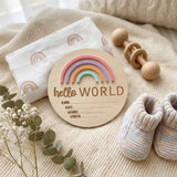 Timber Tinkers - Hello World Rainbow Pastels